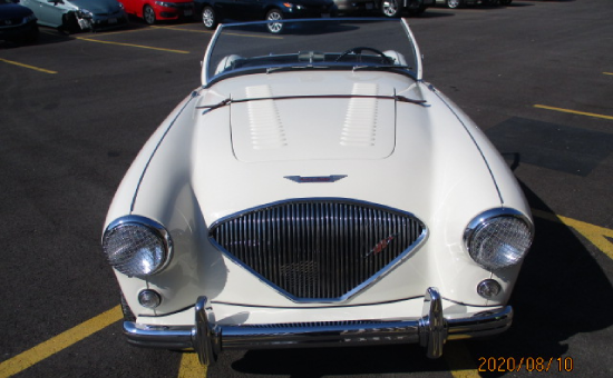 Austin Healey After Restoration Front View